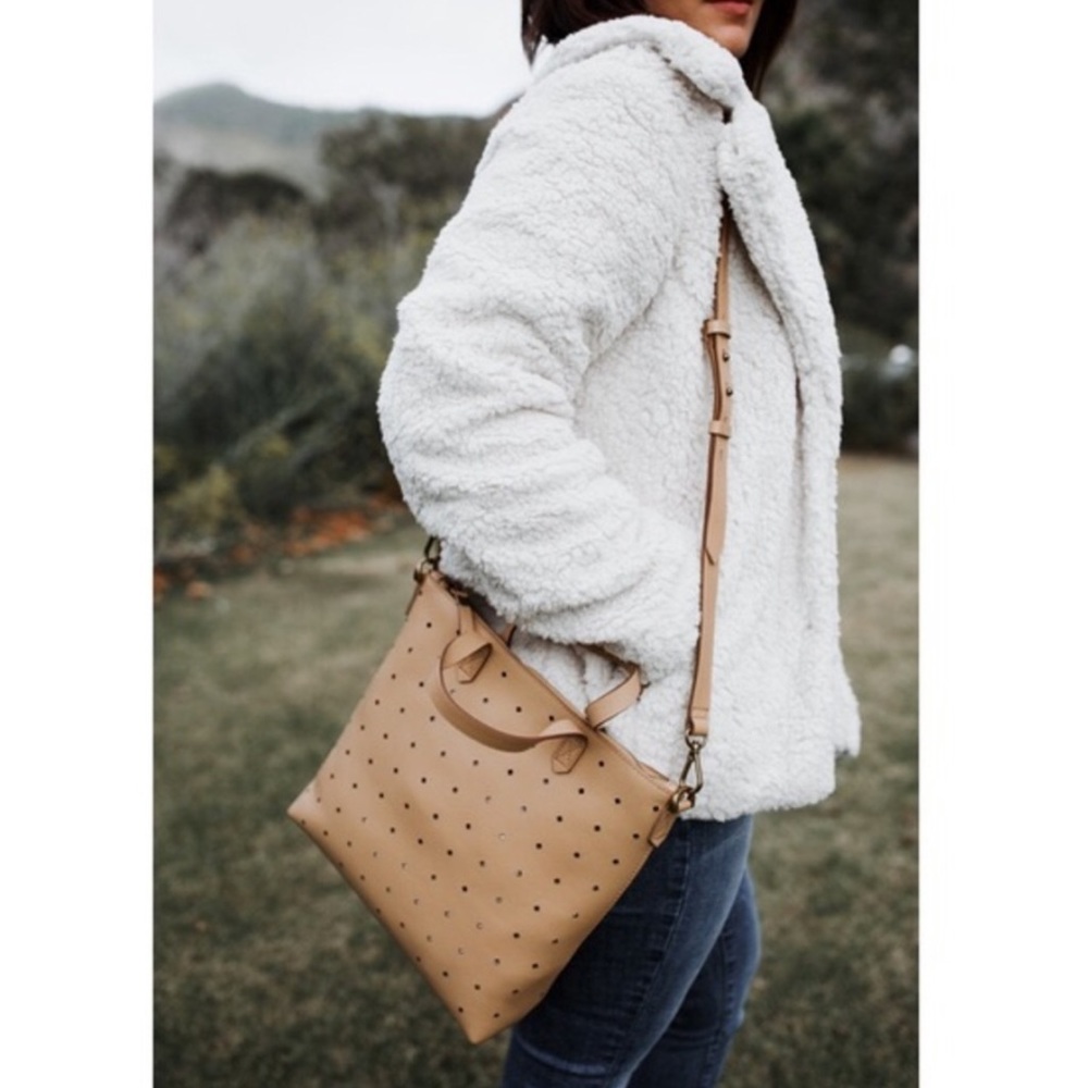 Madewell transport mini leather crossbody tote